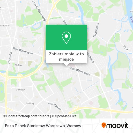 Mapa Eska Panek Stanisław Warszawa