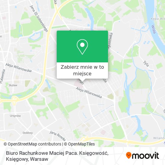 Mapa Biuro Rachunkowe Maciej Paca. Księgowość, Księgowy