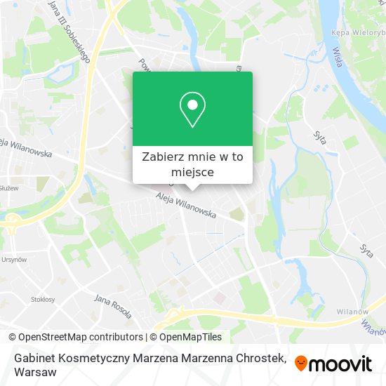 Mapa Gabinet Kosmetyczny Marzena Marzenna Chrostek