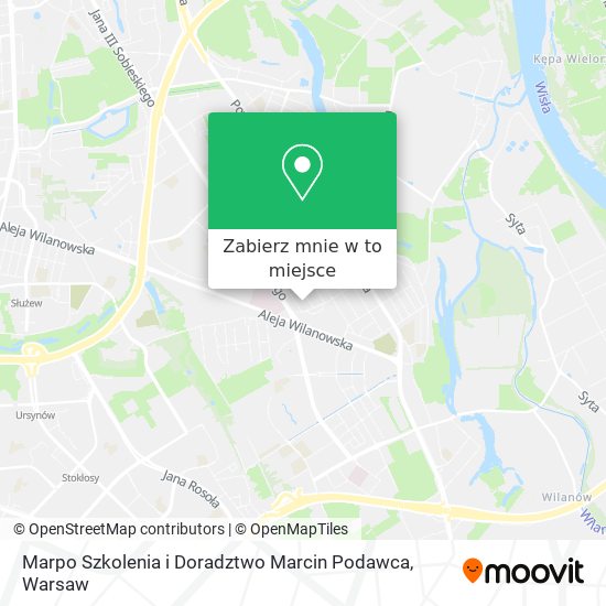 Mapa Marpo Szkolenia i Doradztwo Marcin Podawca