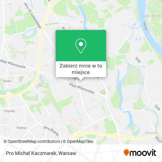 Mapa Pro Michał Kaczmarek