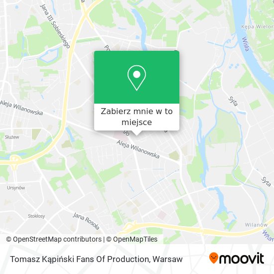 Mapa Tomasz Kąpiński Fans Of Production