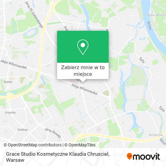 Mapa Grace Studio Kosmetyczne Klaudia Chrusciel