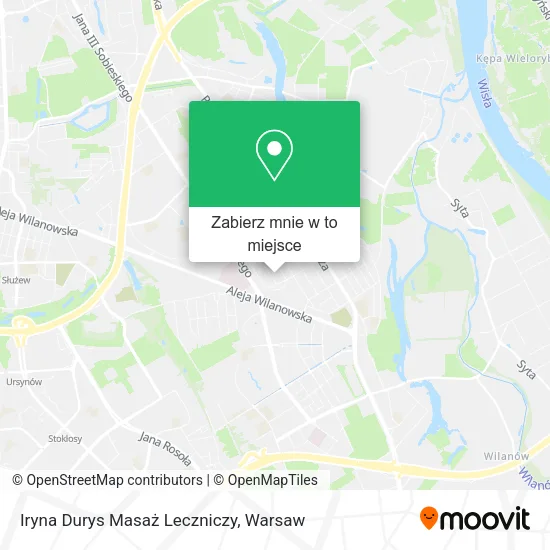 Mapa Iryna Durys Masaż Leczniczy