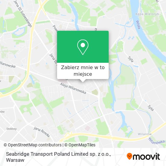 Mapa Seabridge Transport Poland Limited sp. z o.o.