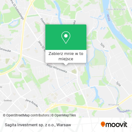 Mapa Sagita Investment sp. z o.o.