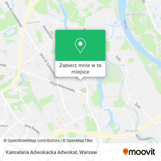 Mapa Kancelaria Adwokacka Adwokat