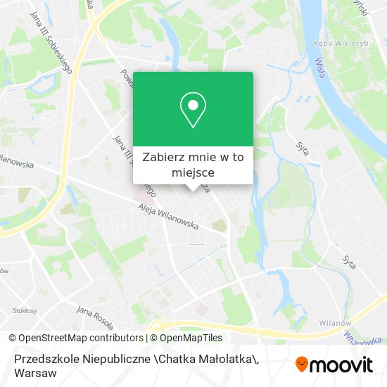 Mapa Przedszkole Niepubliczne \Chatka Małolatka\