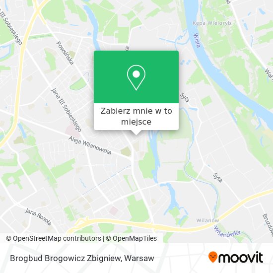 Mapa Brogbud Brogowicz Zbigniew