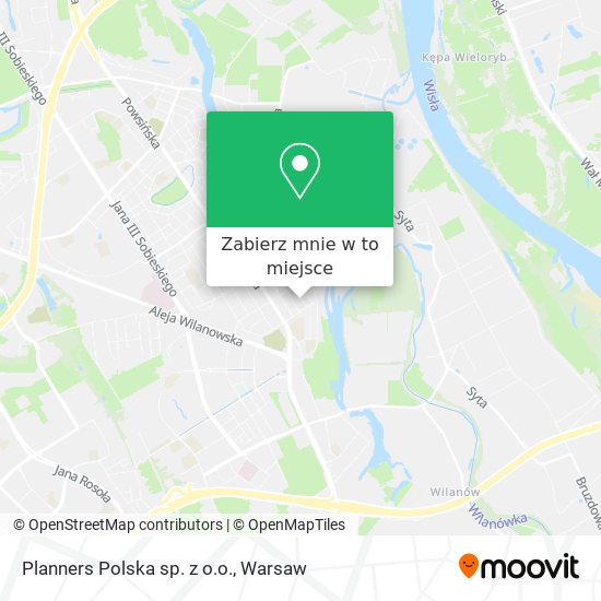 Mapa Planners Polska sp. z o.o.