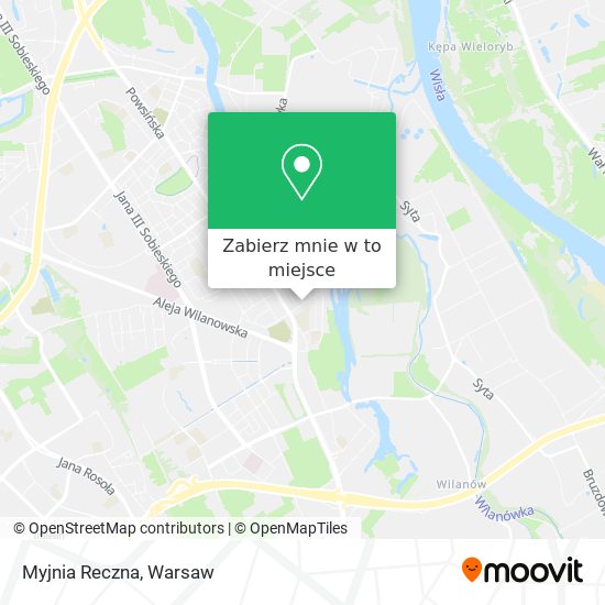 Mapa Myjnia Reczna