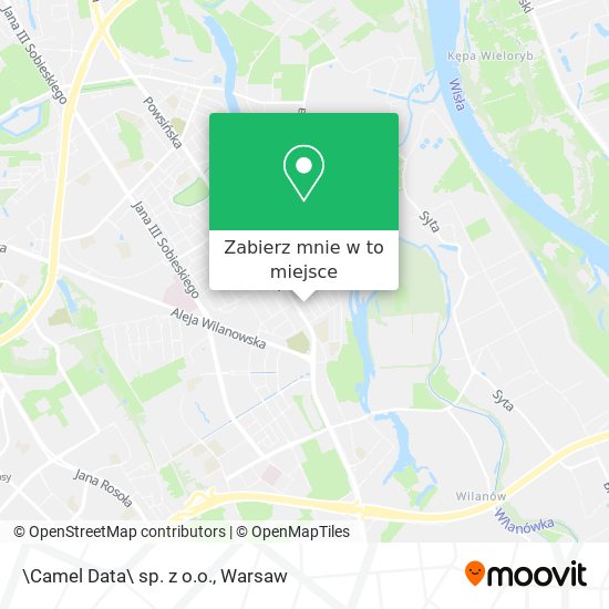 Mapa \Camel Data\ sp. z o.o.