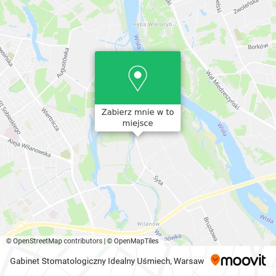 Mapa Gabinet Stomatologiczny Idealny Uśmiech