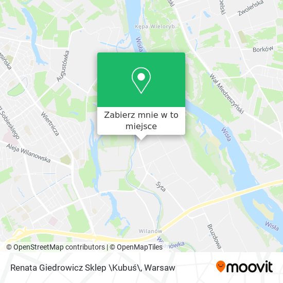 Mapa Renata Giedrowicz Sklep \Kubuś\