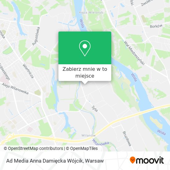 Mapa Ad Media Anna Damięcka Wójcik