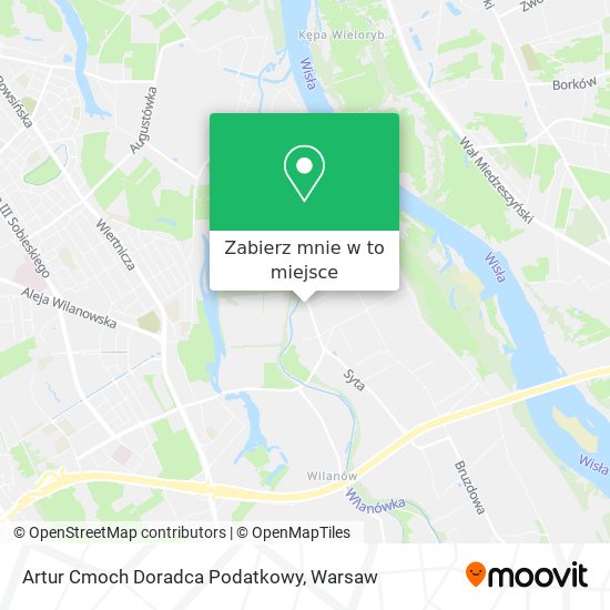 Mapa Artur Cmoch Doradca Podatkowy