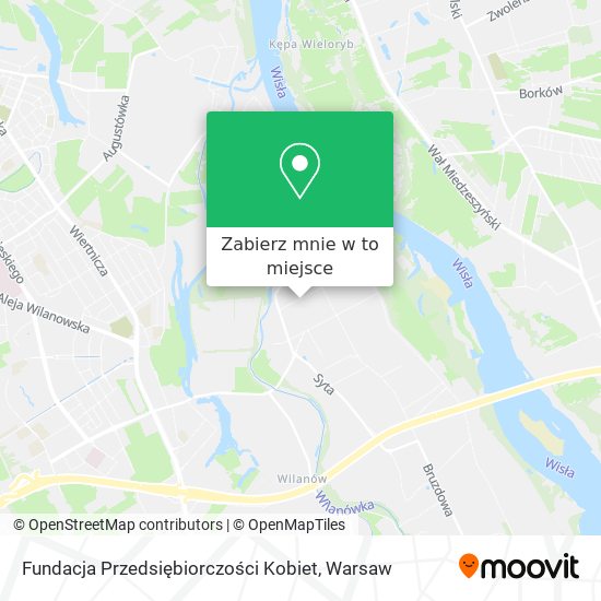 Mapa Fundacja Przedsiębiorczości Kobiet