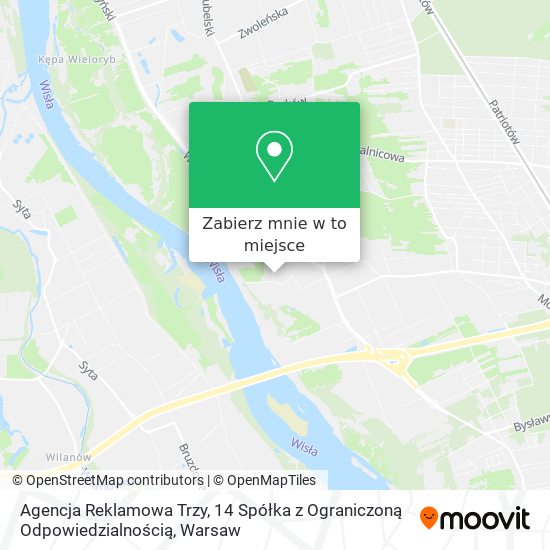 Mapa Agencja Reklamowa Trzy, 14 Spółka z Ograniczoną Odpowiedzialnością