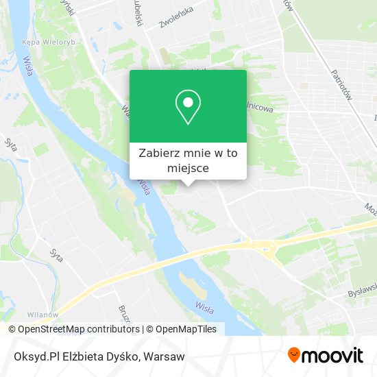 Mapa Oksyd.Pl Elżbieta Dyśko