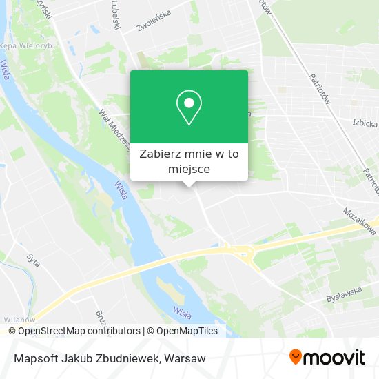 Mapa Mapsoft Jakub Zbudniewek