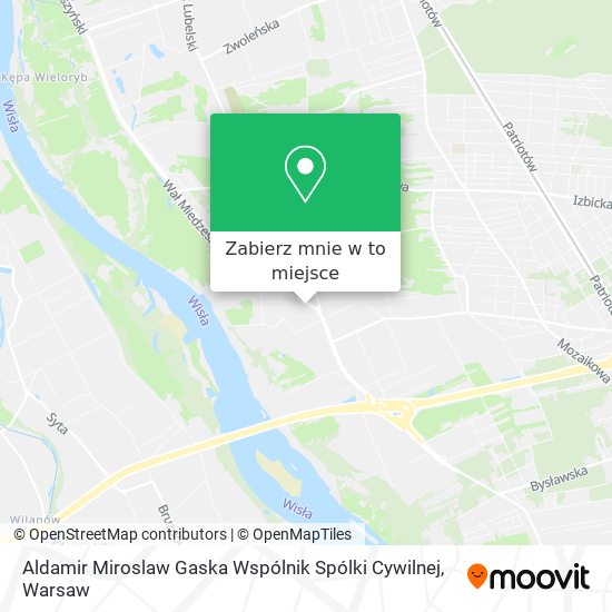 Mapa Aldamir Miroslaw Gaska Wspólnik Spólki Cywilnej