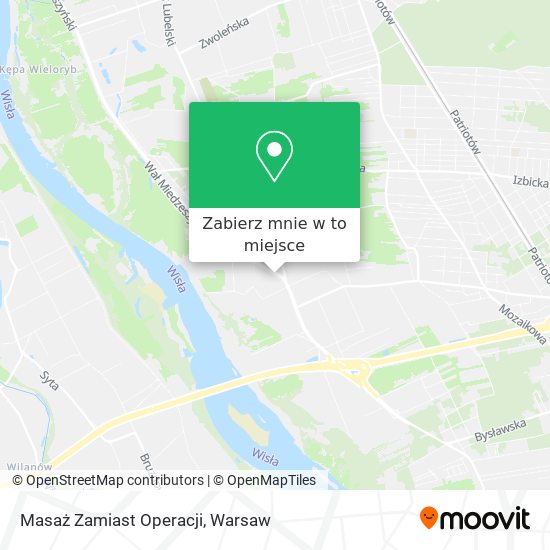 Mapa Masaż Zamiast Operacji