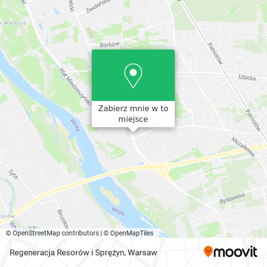 Mapa Regeneracja Resorów i Sprężyn