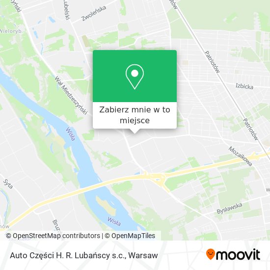 Mapa Auto Części H. R. Lubańscy s.c.