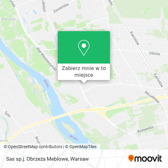 Mapa Sas sp.j. Obrzeża Meblowe