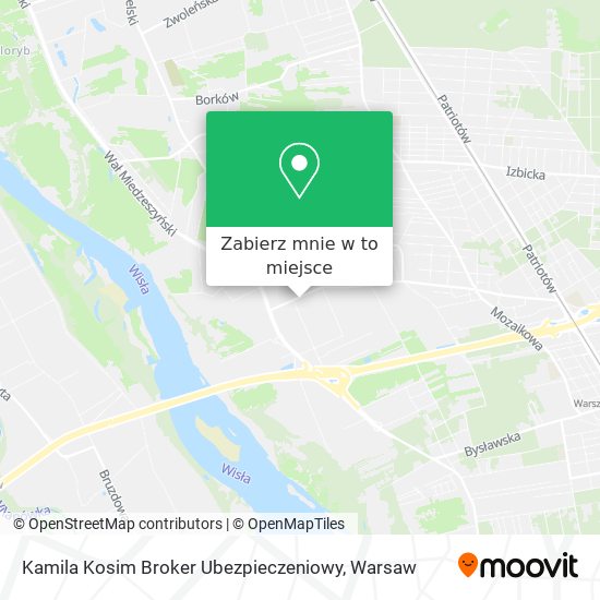 Mapa Kamila Kosim Broker Ubezpieczeniowy