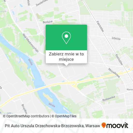 Mapa Pit Auto Urszula Orzechowska-Brzozowska