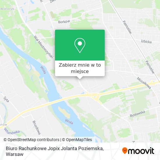 Mapa Biuro Rachunkowe Jopix Jolanta Poziemska