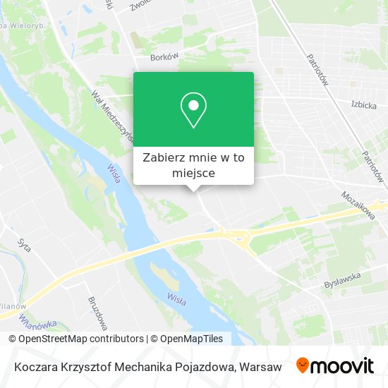 Mapa Koczara Krzysztof Mechanika Pojazdowa