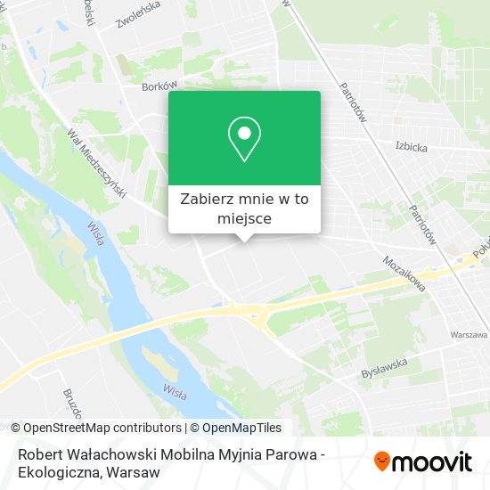 Mapa Robert Wałachowski Mobilna Myjnia Parowa - Ekologiczna