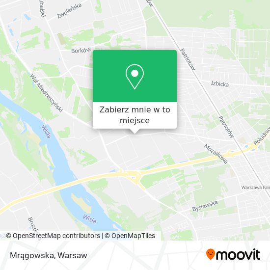 Mapa Mrągowska