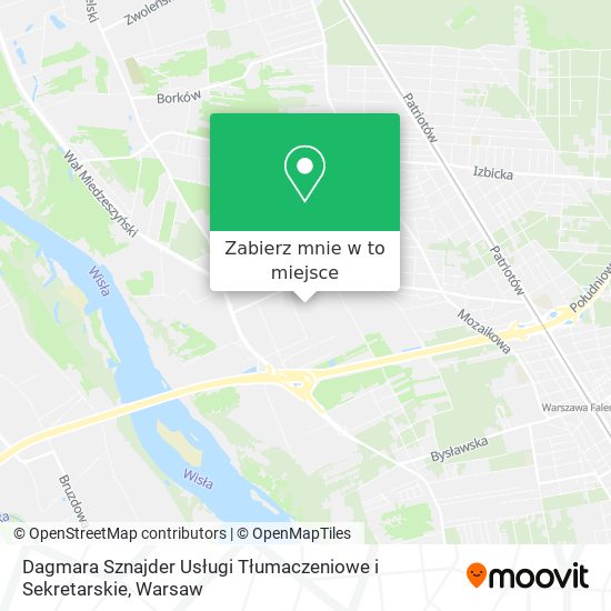 Mapa Dagmara Sznajder Usługi Tłumaczeniowe i Sekretarskie