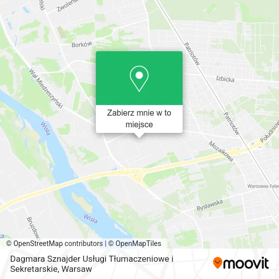 Mapa Dagmara Sznajder Usługi Tłumaczeniowe i Sekretarskie