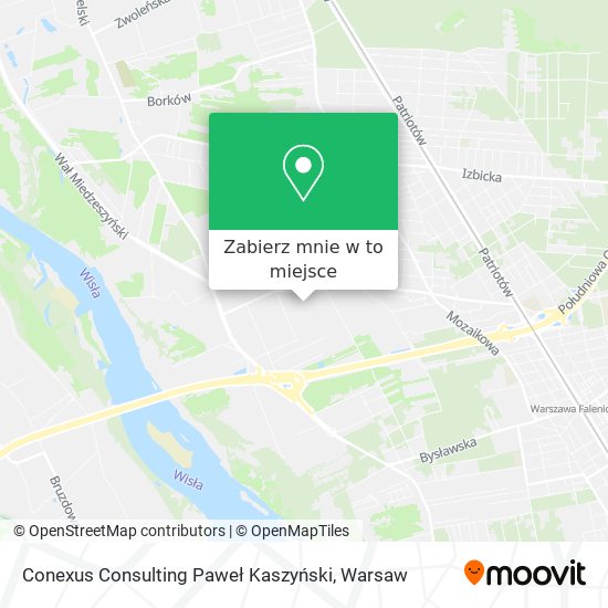 Mapa Conexus Consulting Paweł Kaszyński