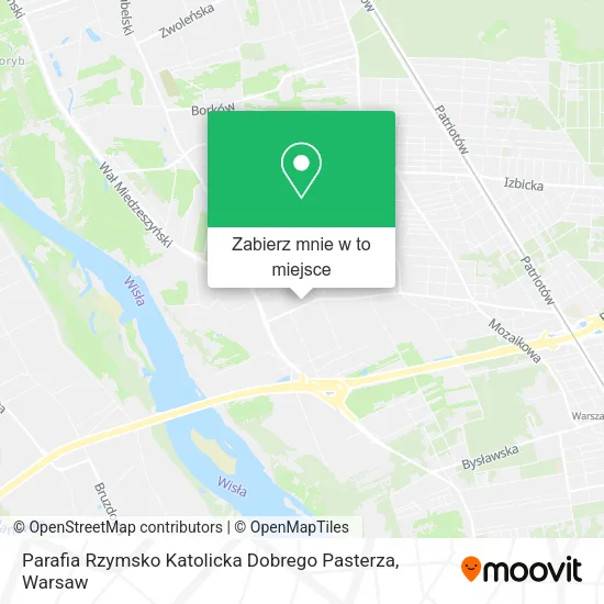 Mapa Parafia Rzymsko Katolicka Dobrego Pasterza