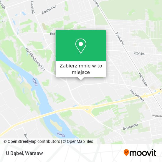 Mapa U Bąbel