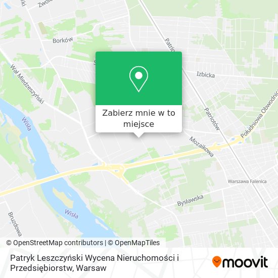 Mapa Patryk Leszczyński Wycena Nieruchomości i Przedsiębiorstw