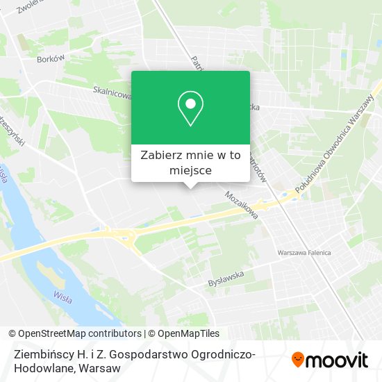 Mapa Ziembińscy H. i Z. Gospodarstwo Ogrodniczo-Hodowlane