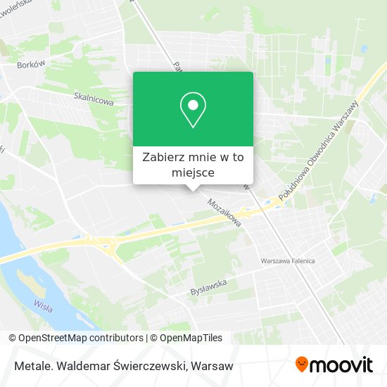 Mapa Metale. Waldemar Świerczewski