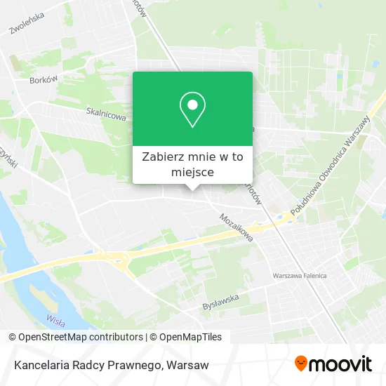Mapa Kancelaria Radcy Prawnego