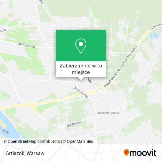 Mapa Artiszok