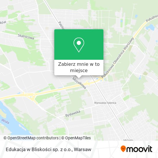 Mapa Edukacja w Bliskości sp. z o.o.