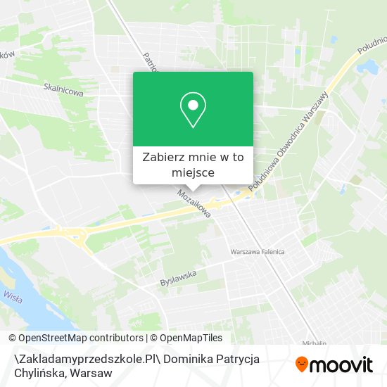 Mapa \Zakladamyprzedszkole.Pl\ Dominika Patrycja Chylińska