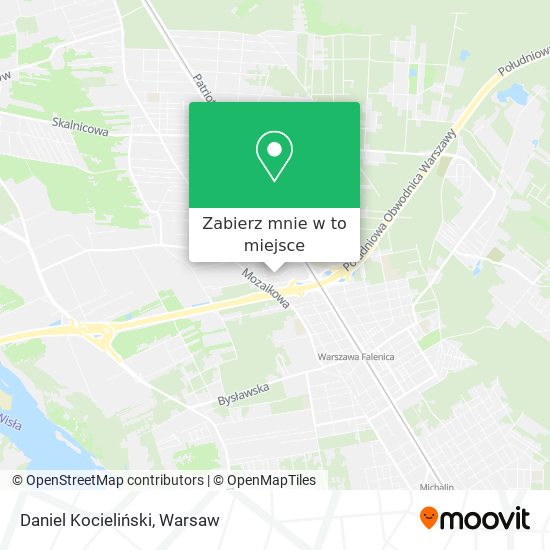 Mapa Daniel Kocieliński