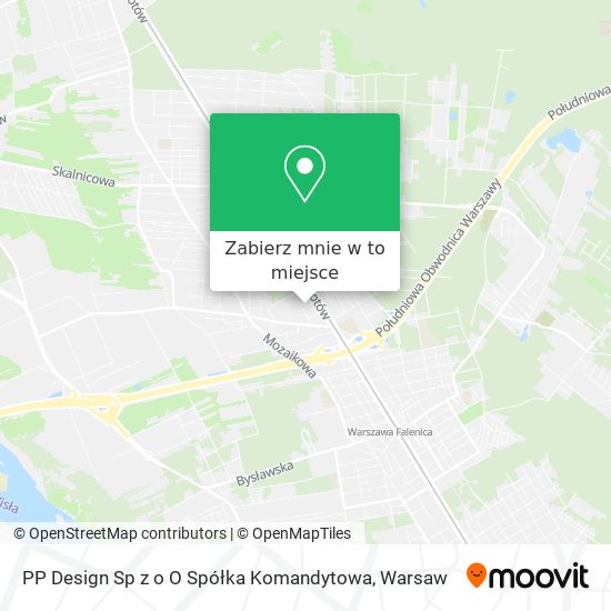 Mapa PP Design Sp z o O Spółka Komandytowa