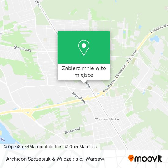 Mapa Archicon Szczesiuk & Wilczek s.c.